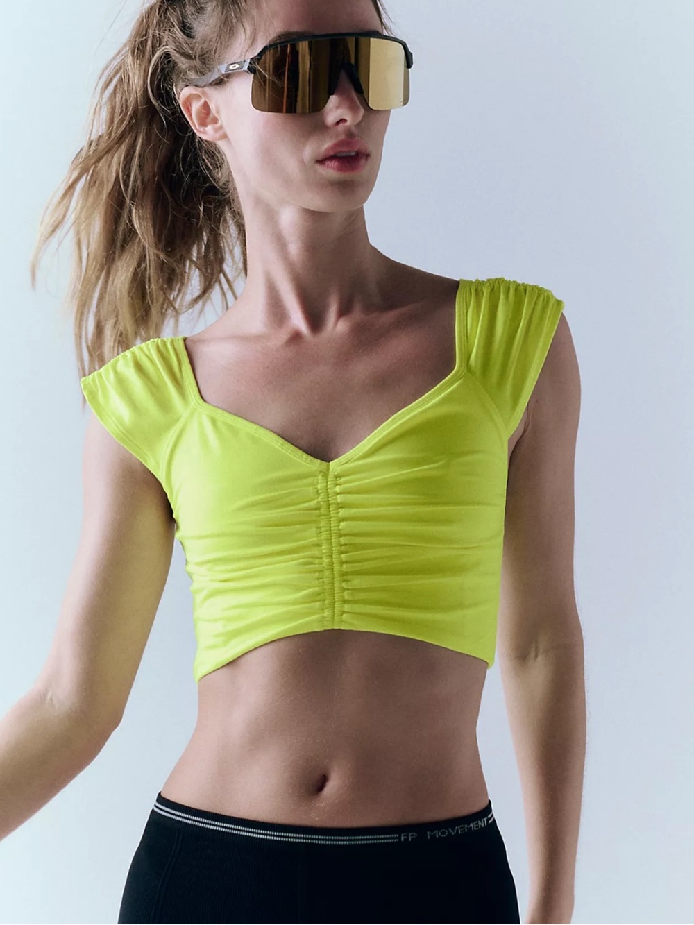 Free People breathe deeper crop
